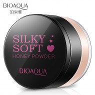Пудра рассыпчатая Silky Soft Honey Bioaqua (01 натуральный)