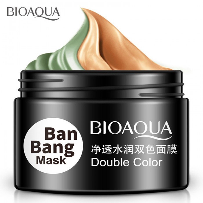 Bioaqua маска глиняная двухцветная Ban Bang
