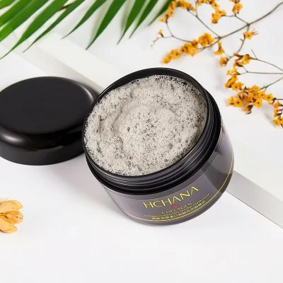 Маска пузырьковая глиняная с коллагеном Hchana