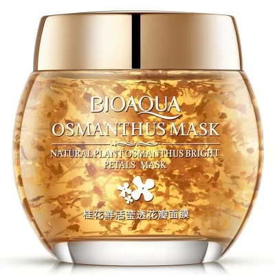 Маска ночная с лепестками золотого османтуса Bioaqua