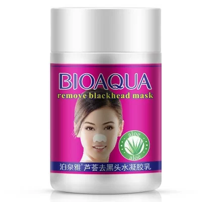 Маска от черных точек с алоэ Bioaqua