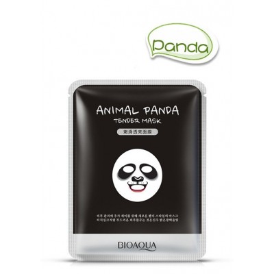 Маска для лица Animal Panda с экстрактом дрожжей Bioaqua