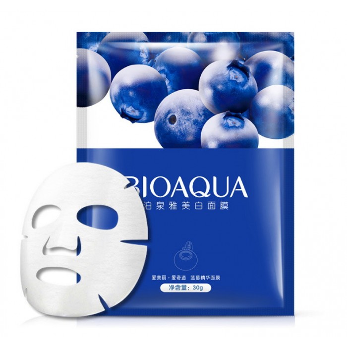 Bioaqua маска для лица с экстрактом черники