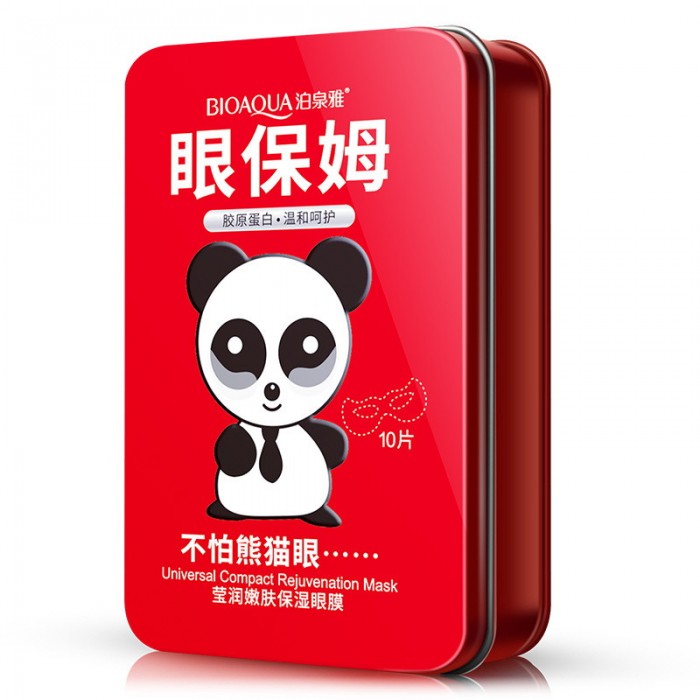 Bioaqua набор масок для век 10 шт Panda