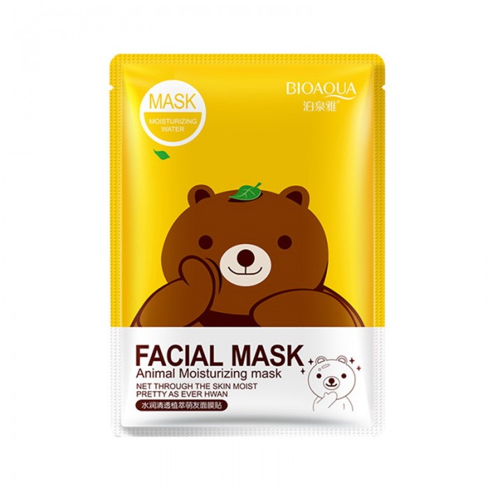 Bioaqua маска для лица с экстрактом зеленого чая
