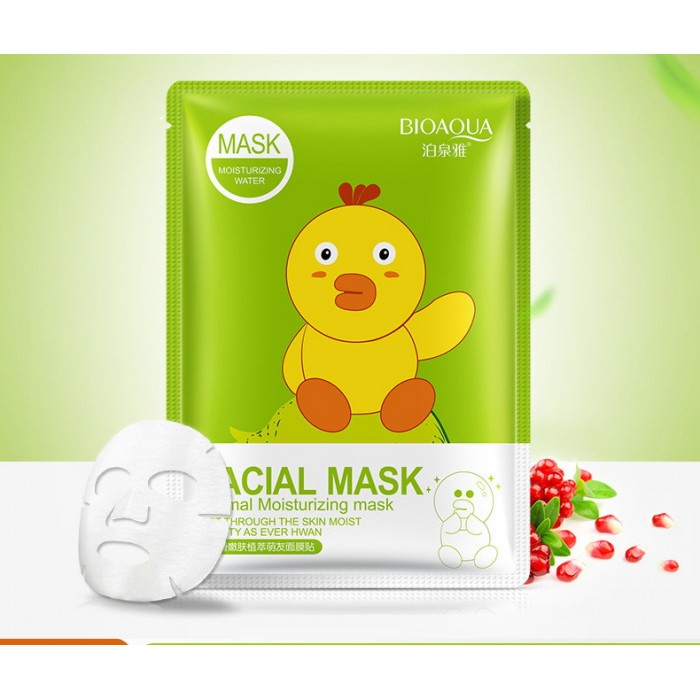 Bioaqua маска для лица с экстрактом граната