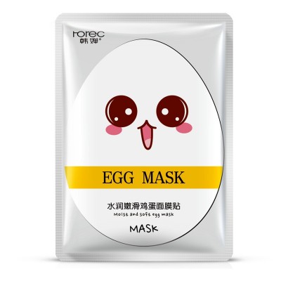 Маска для лица яичная Rorec Egg Mask