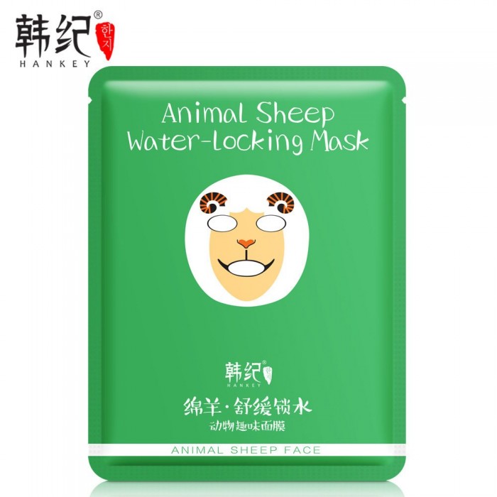 Hankey маска для лица Animal Sheep с экстрактом водорослей и хризантемы