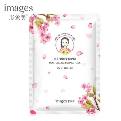 Маска для лица освежающая с экстрактом цветков персика Images