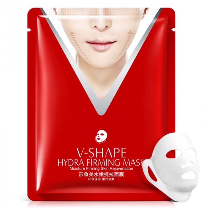 Images маска для подтяжки овала лица с экстрактом риса V-Shape Mask