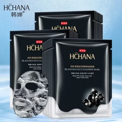 Маска пузырьковая с морской солью Hchana