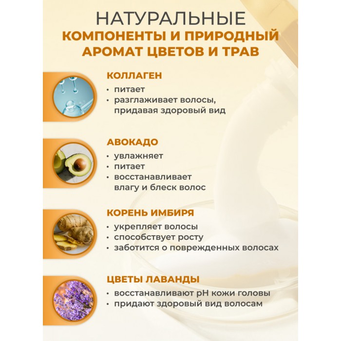 Маска для волос с коллагеном Jlisa, 260 г